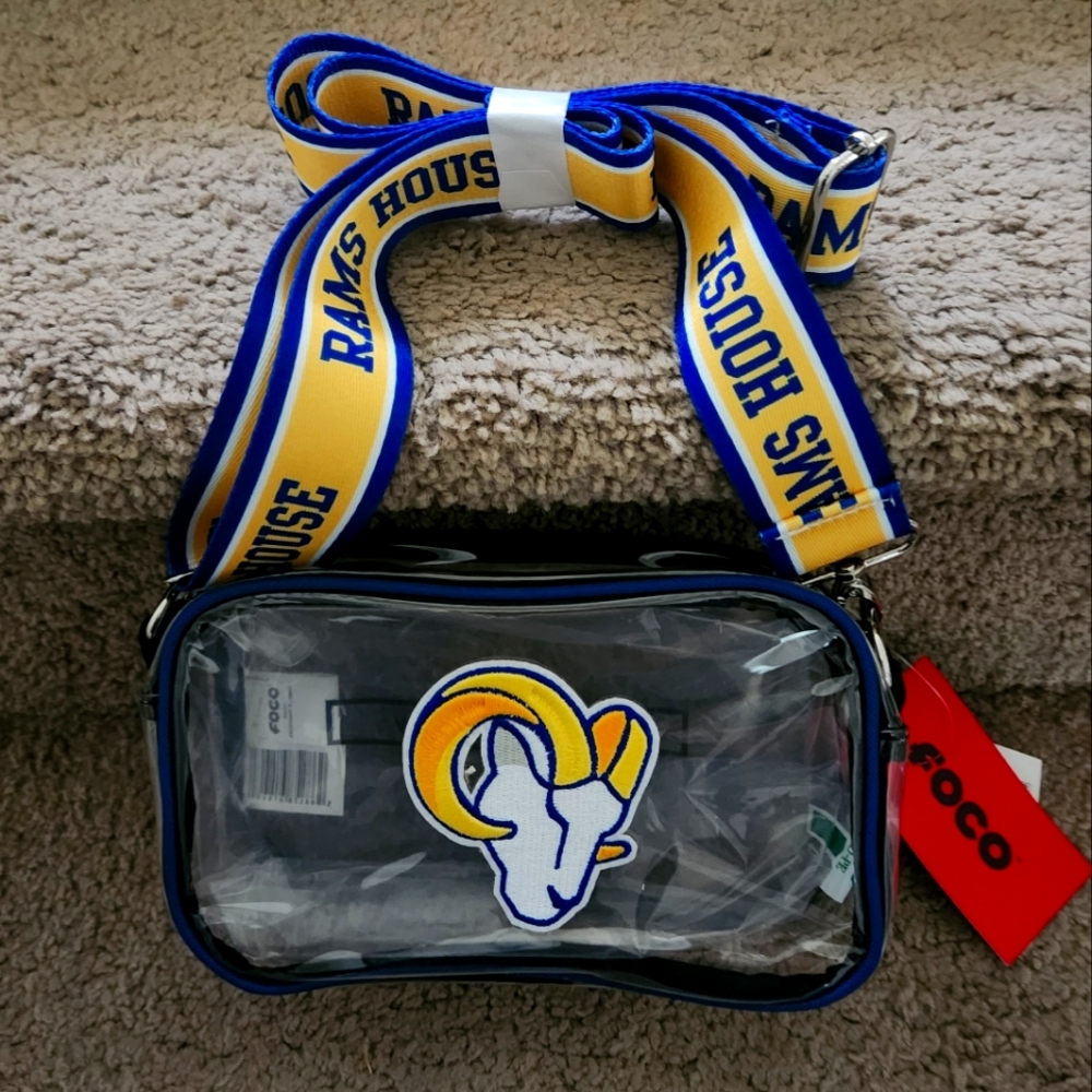 NFL LA Rams Crossbody Stadium Bag New with tags